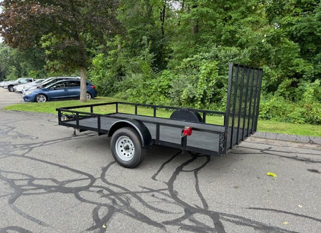 
								2023 Hooper 6×12 Utility trailer full									